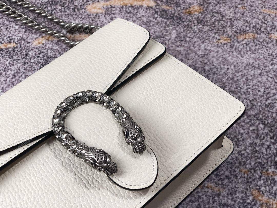 G*u*i dionysus leather mini bag white