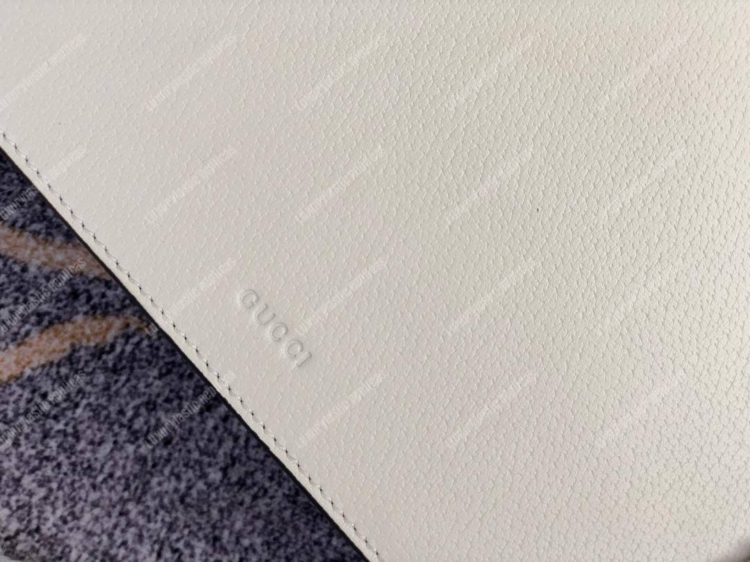 G*u*i dionysus small shoulder bag white leather