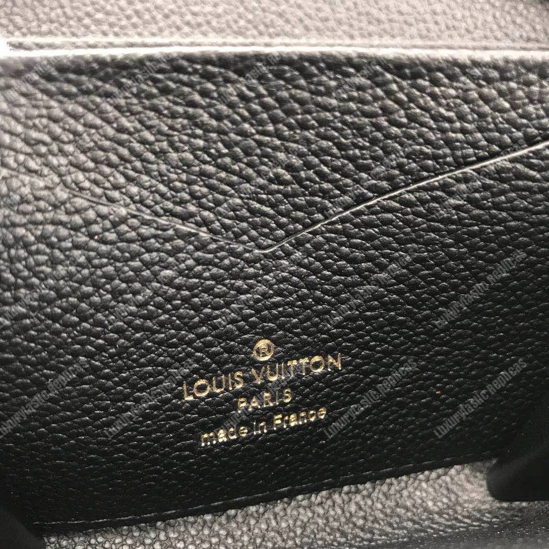 LV Zippy Coin Purse Monogram Empreinte Leather Noir