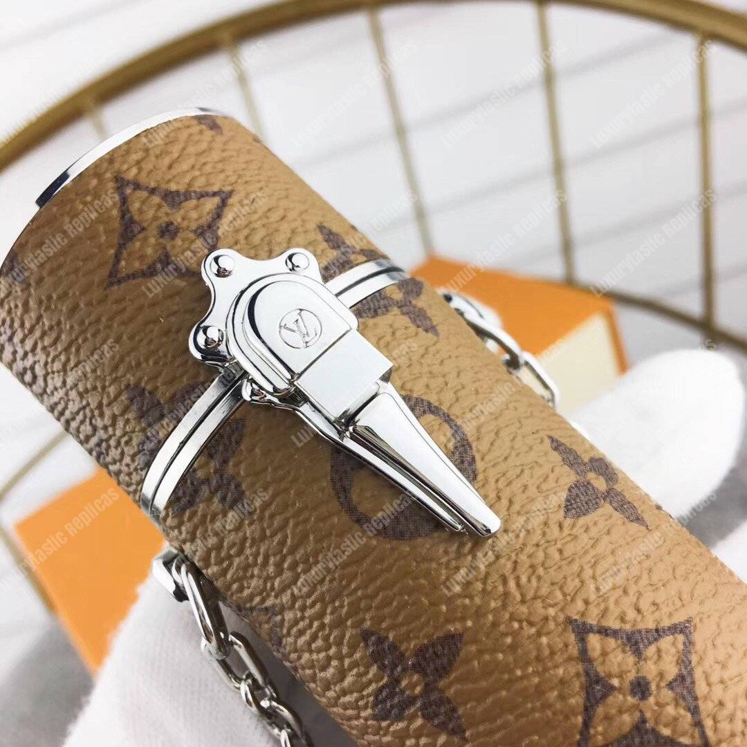 LV Lipstick Case Monogram Reverse Canvas