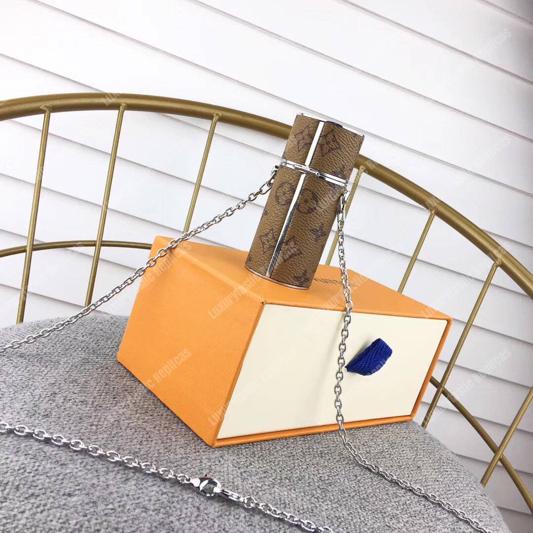 LV Lipstick Case Monogram Reverse Canvas