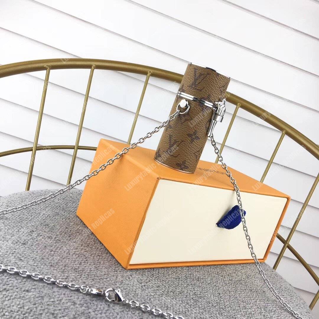 LV Lipstick Case Monogram Reverse Canvas