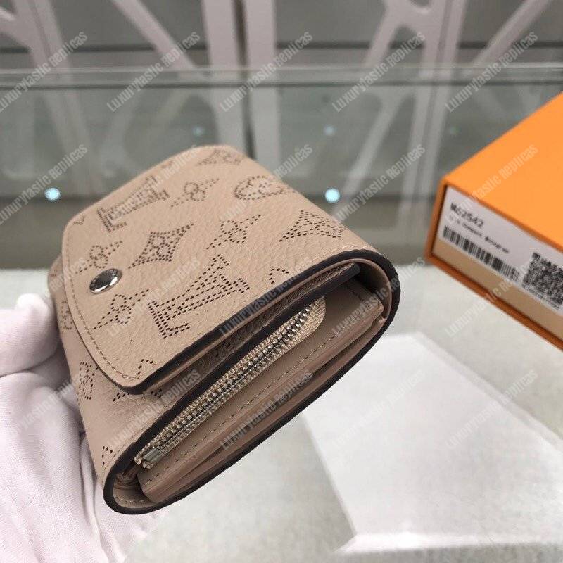 LV Iris Compact Wallet Mahina Galet