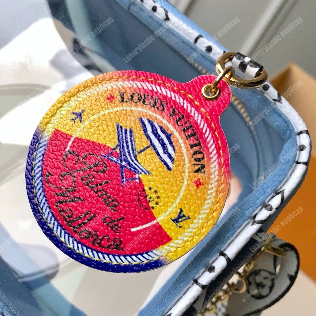 LV Beach Pouch Monogram Summer 2019 Blue