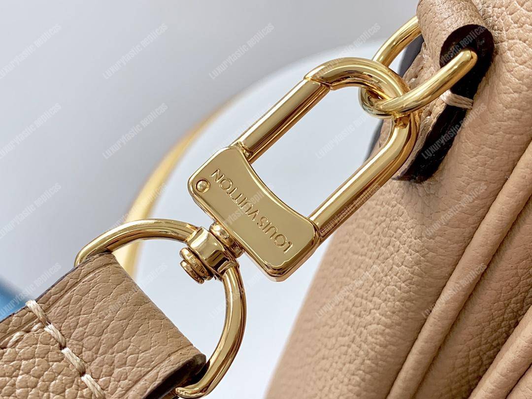 LV Pochette Metis Monogram Empreinte Leather Papyrus