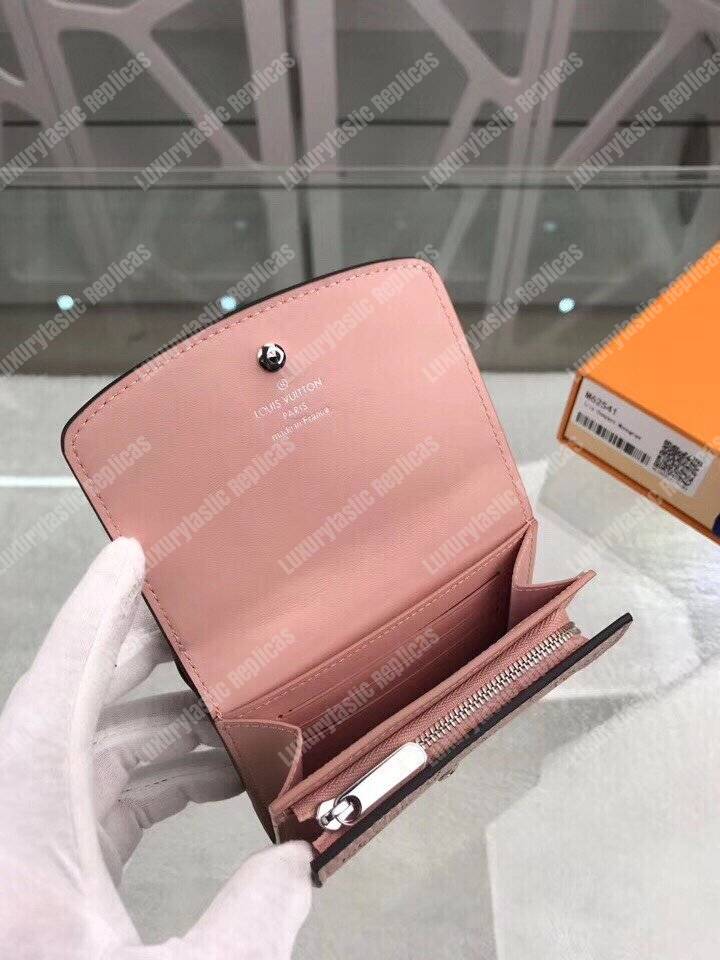 LV Iris Compact Wallet Mahina Magnolia