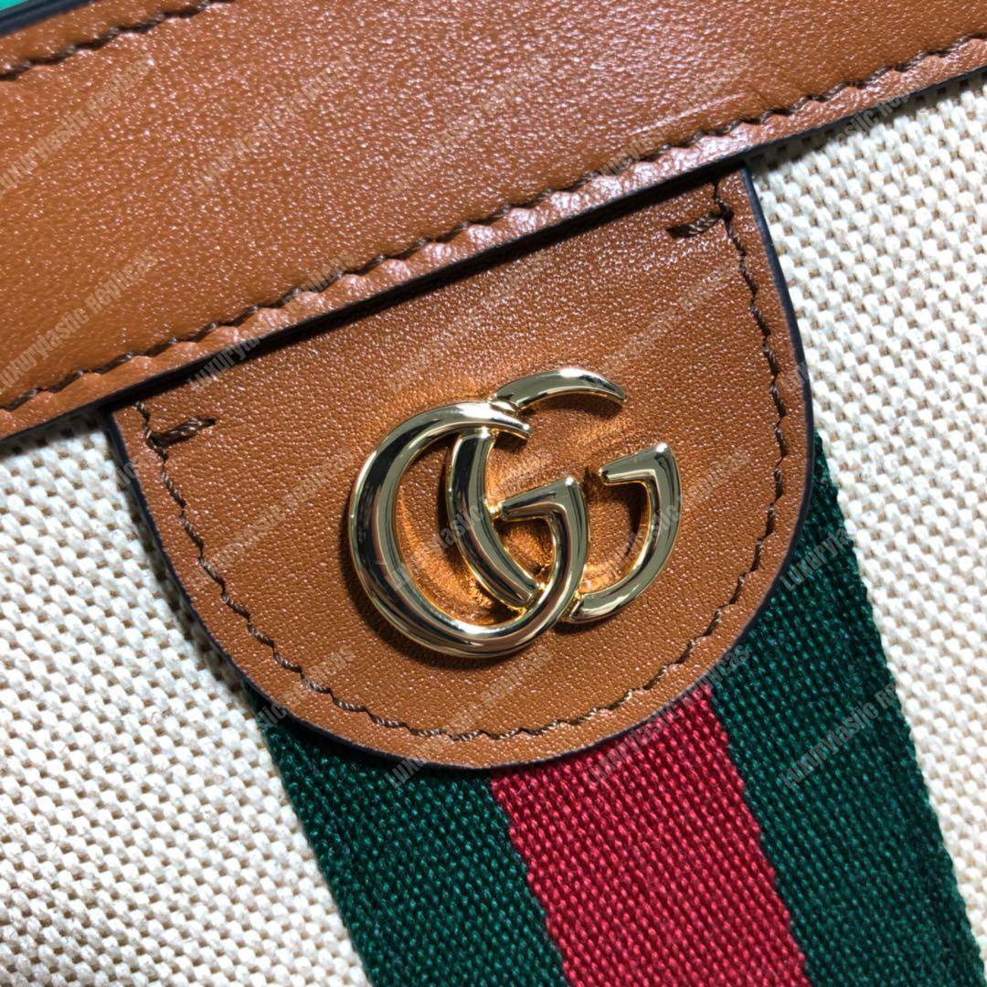 G*u*i ophidia vintage canvas small shoulder bag