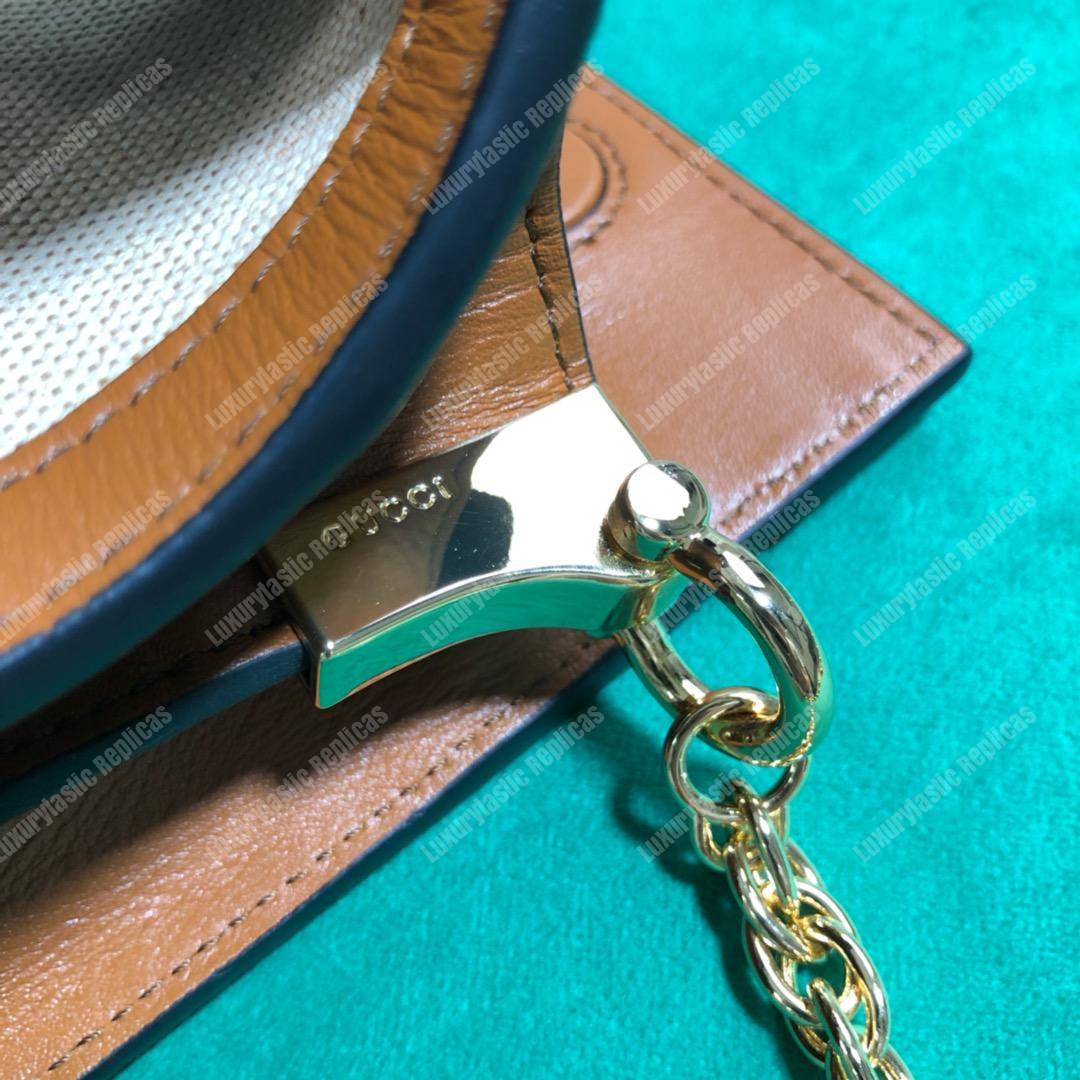 G*u*i ophidia vintage canvas small shoulder bag