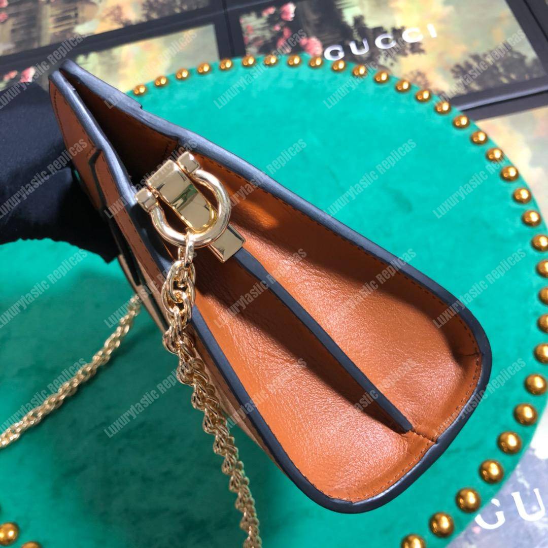 G*u*i ophidia vintage canvas small shoulder bag