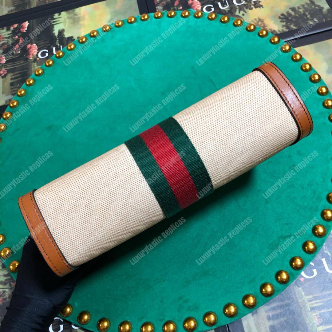 G*u*i ophidia vintage canvas small shoulder bag