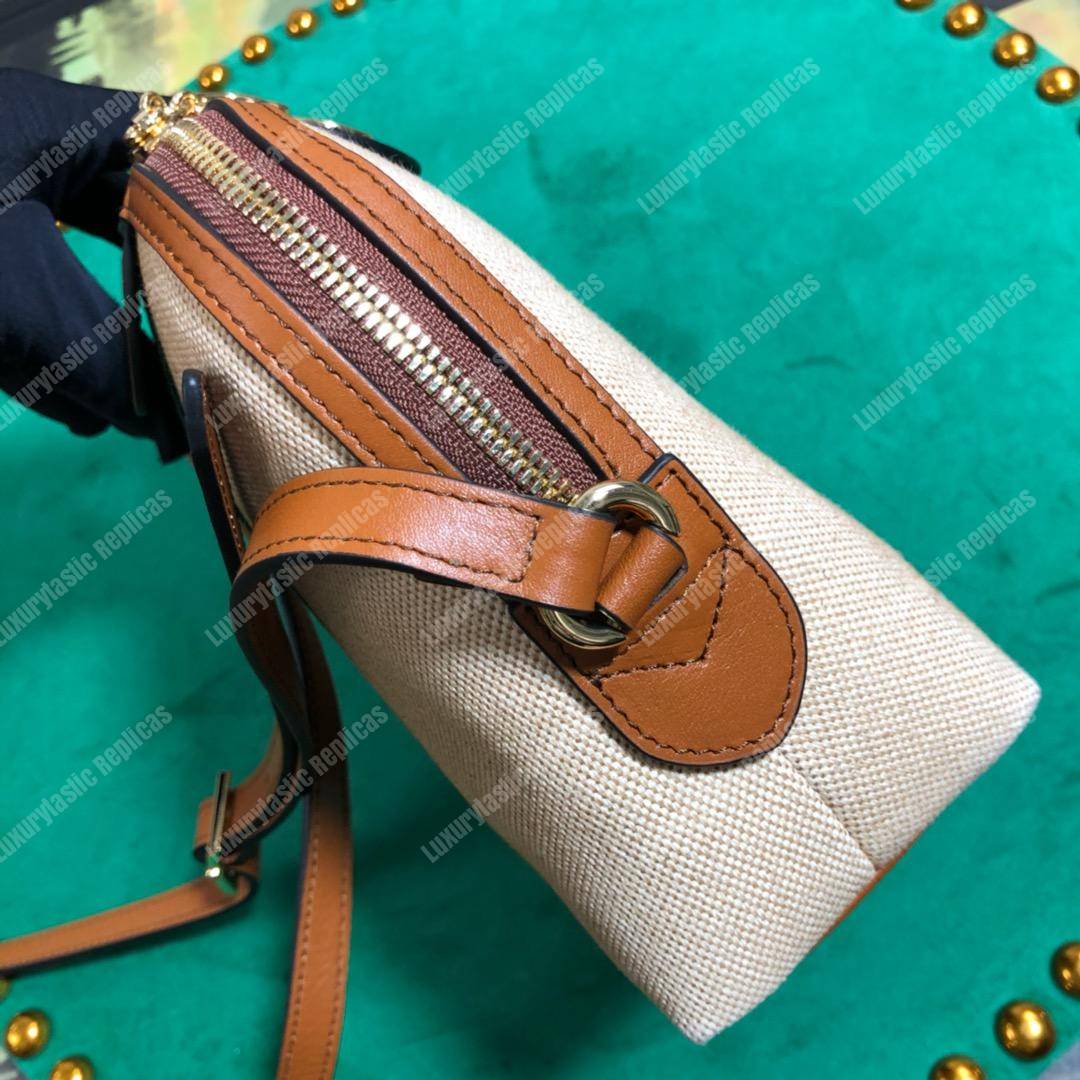 G*u*i ophidia vintage canvas small shoulder bag