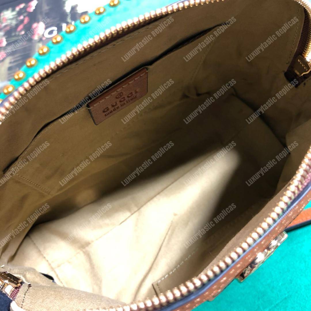 G*u*i ophidia vintage canvas small shoulder bag