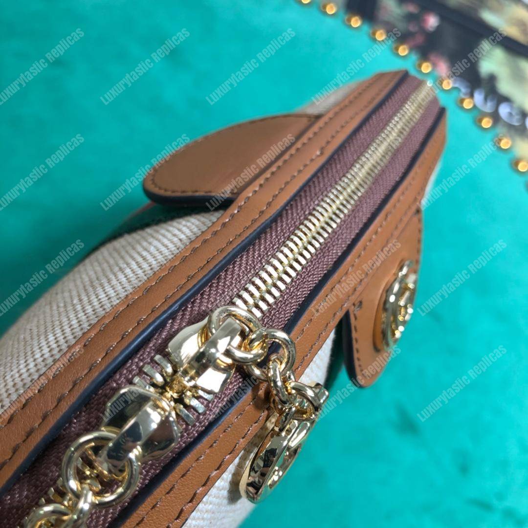 G*u*i ophidia vintage canvas small shoulder bag