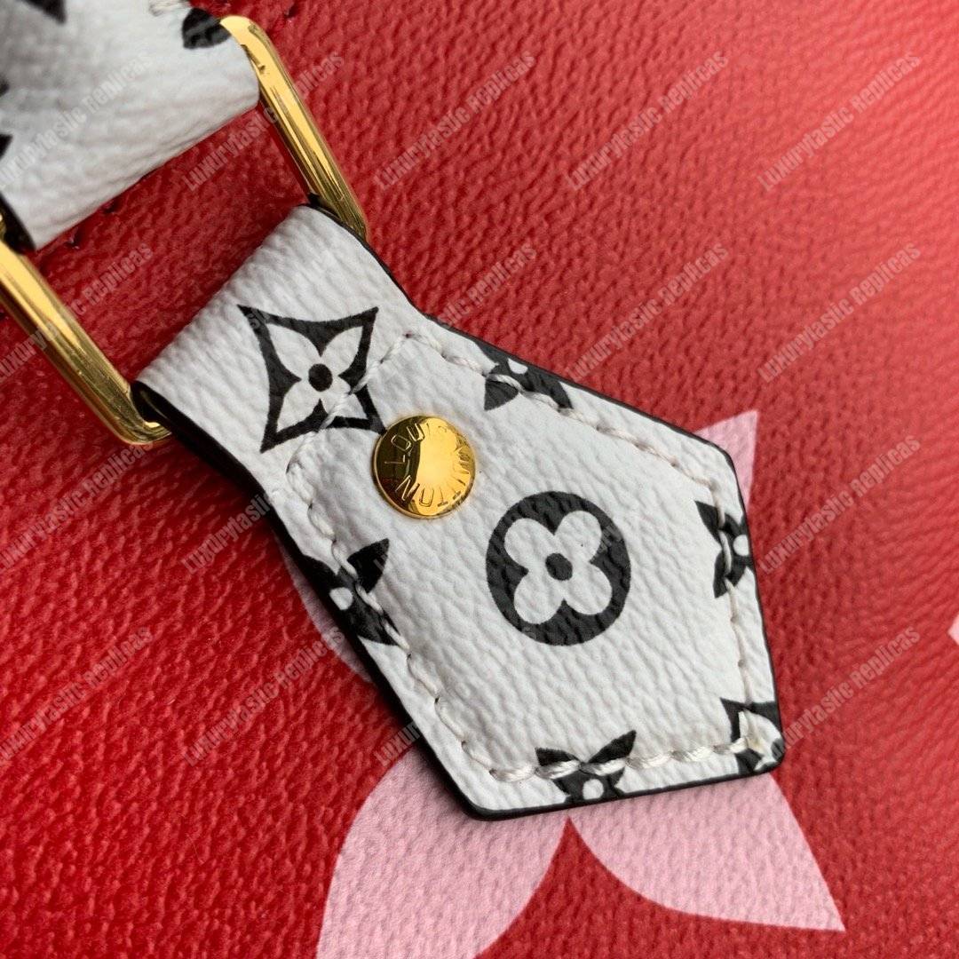 LV Speedy Bandouliere 30 Monogram Rouge