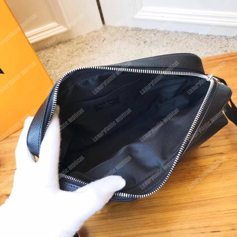 LV Outdoor Messenger K45 Taiga Monogram Noir