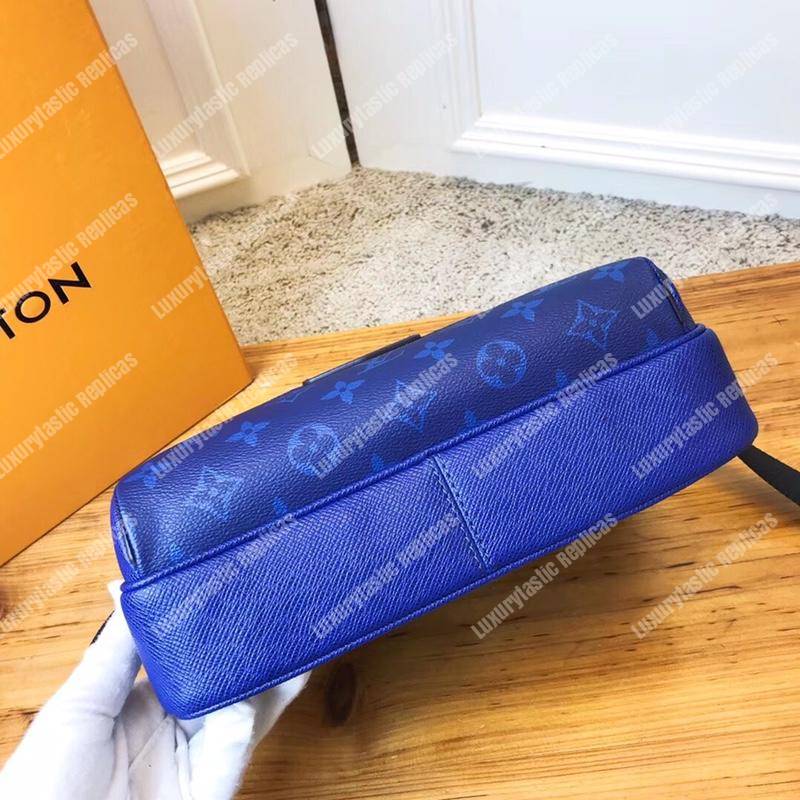 LV Outdoor Messenger K45 Taiga Monogram Cobalt