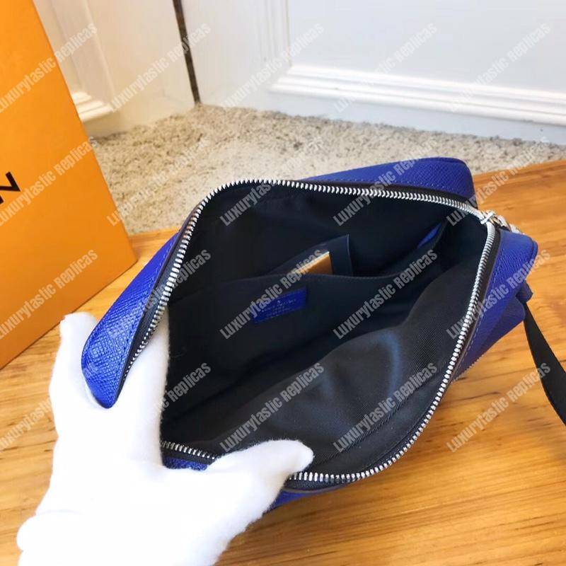 LV Outdoor Messenger K45 Taiga Monogram Cobalt