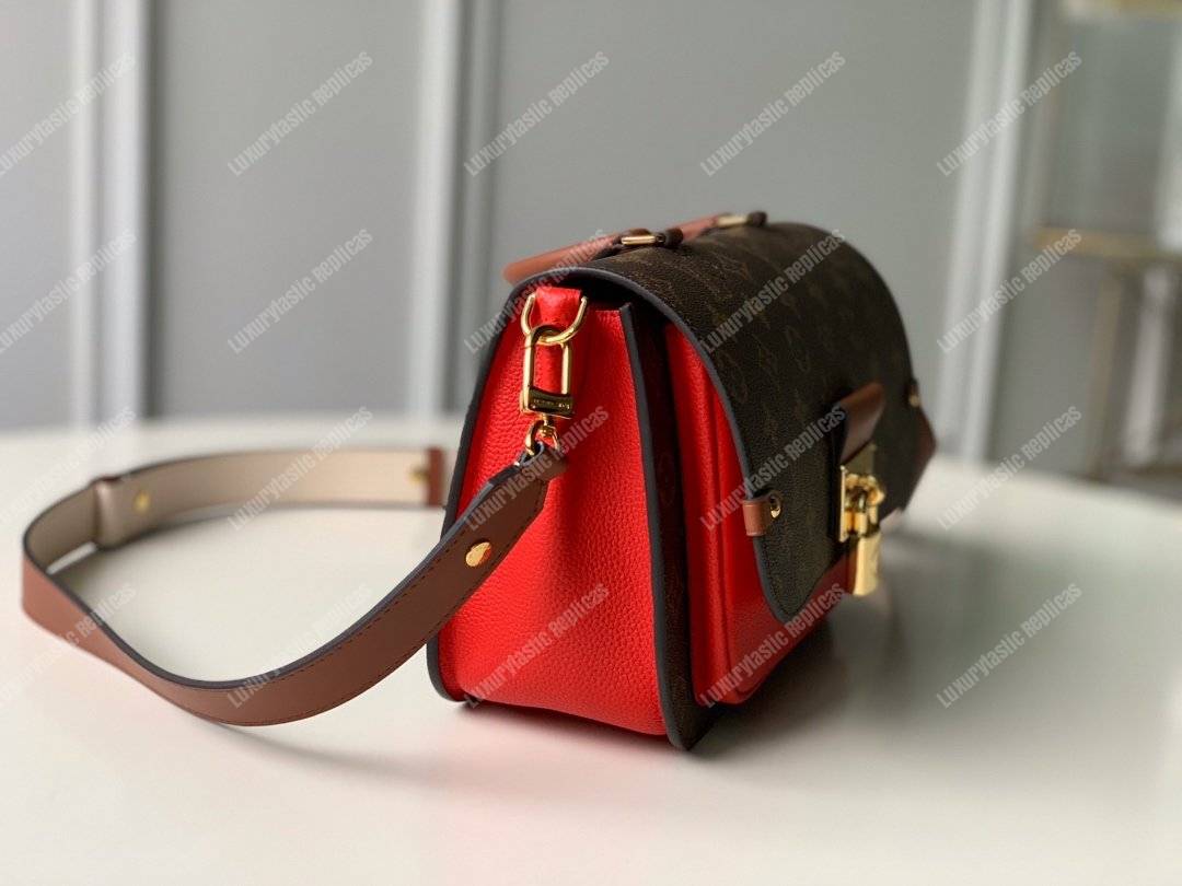 LV Vaugirard Monogram Creme Coquelicot