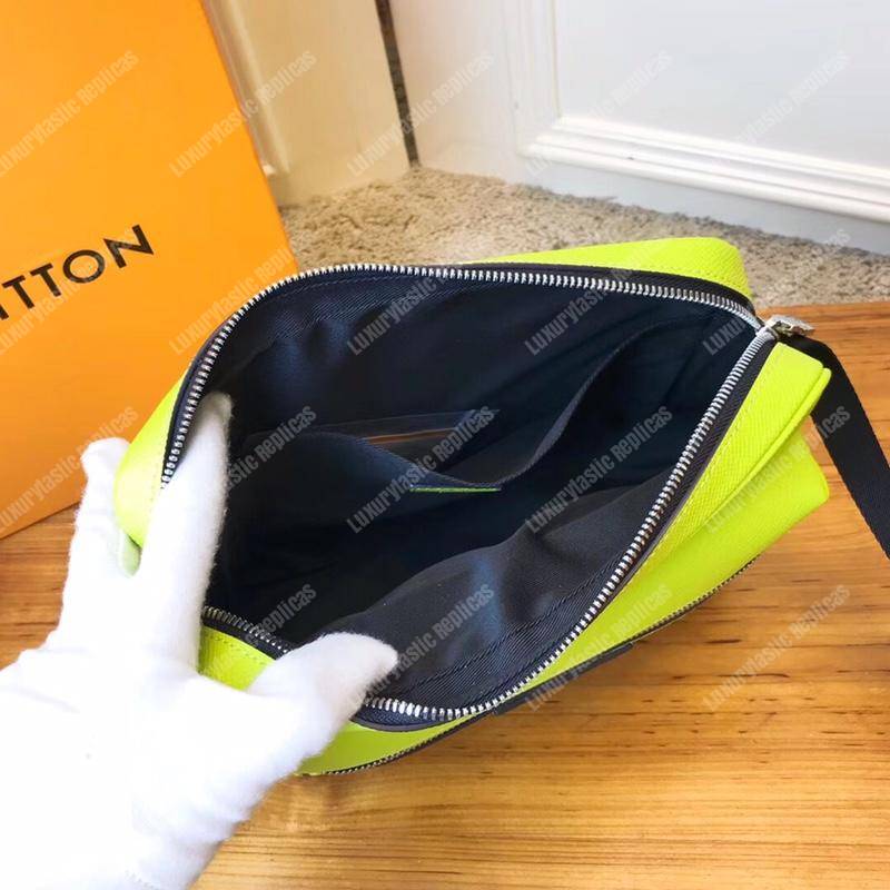 LV Outdoor Messenger K45 Taiga Monogram Jaune