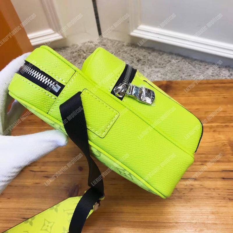 LV Outdoor Messenger K45 Taiga Monogram Jaune