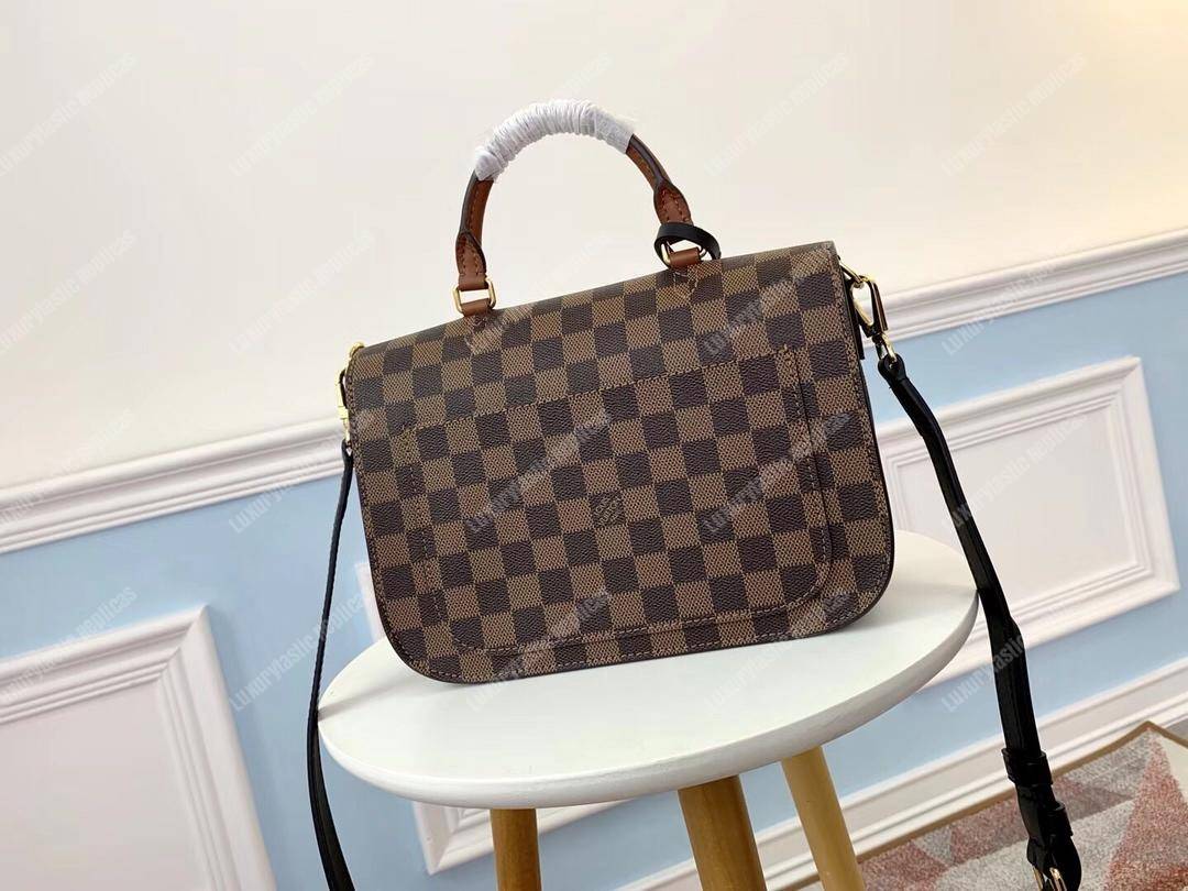 LV Beaumarchais Damier Ebene Noir