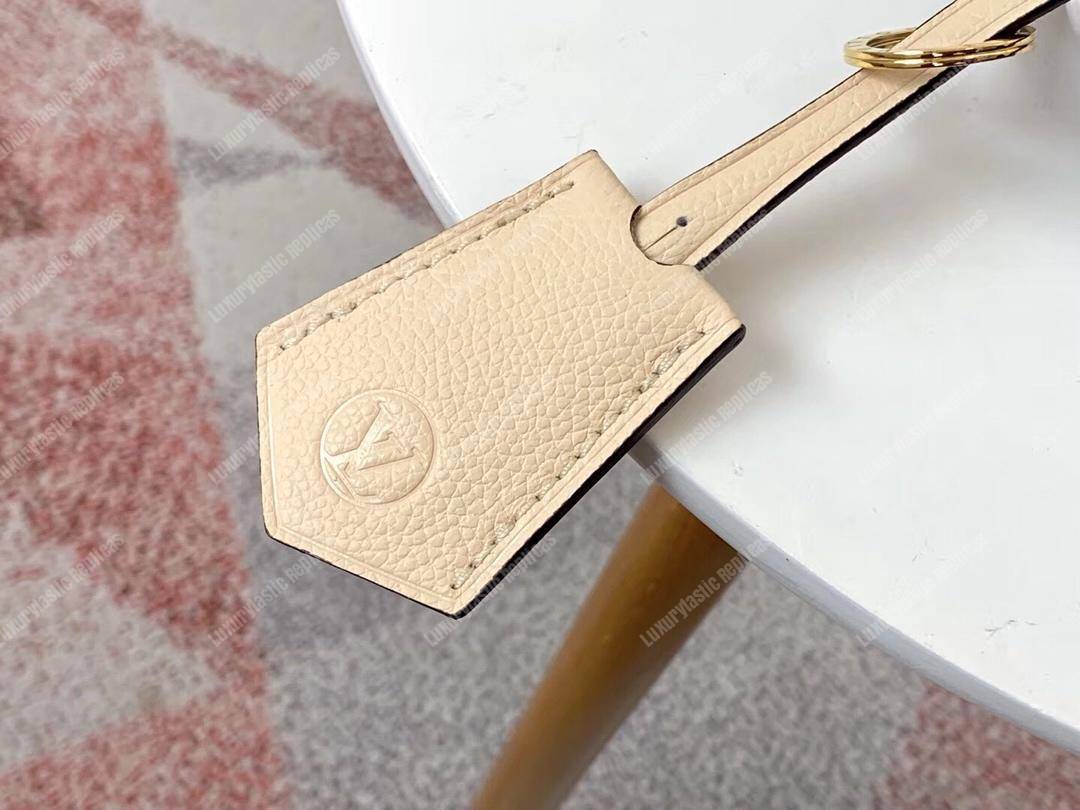 LV Beaumarchais Damier Ebene Creme