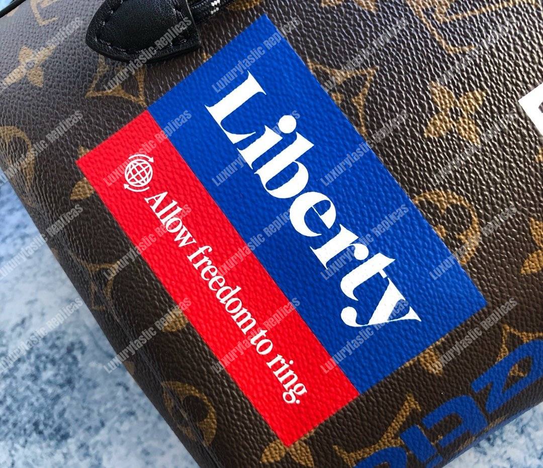 LV Chalk Sling Bag Monogram Marron
