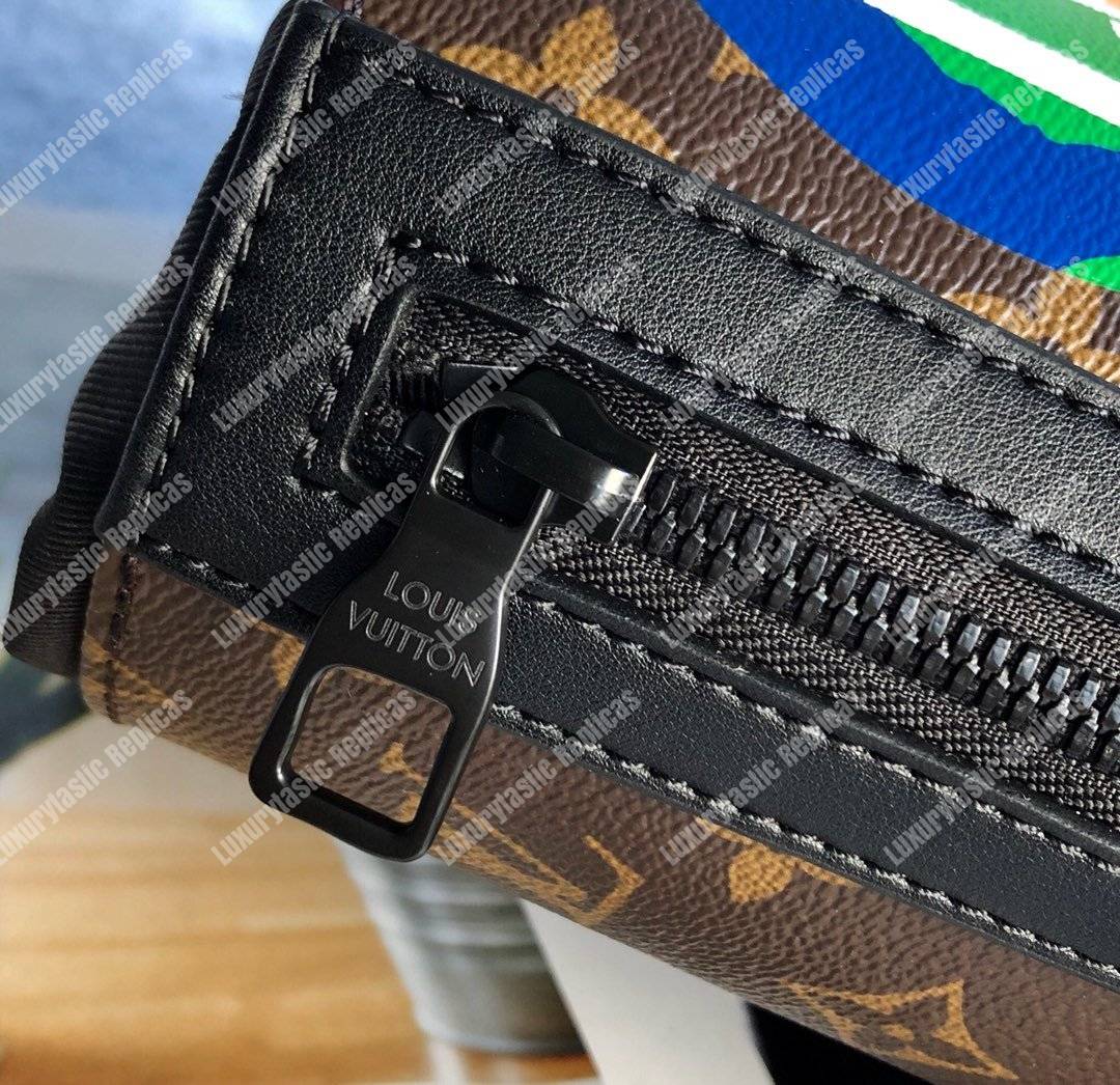 LV Chalk Sling Bag Monogram Marron