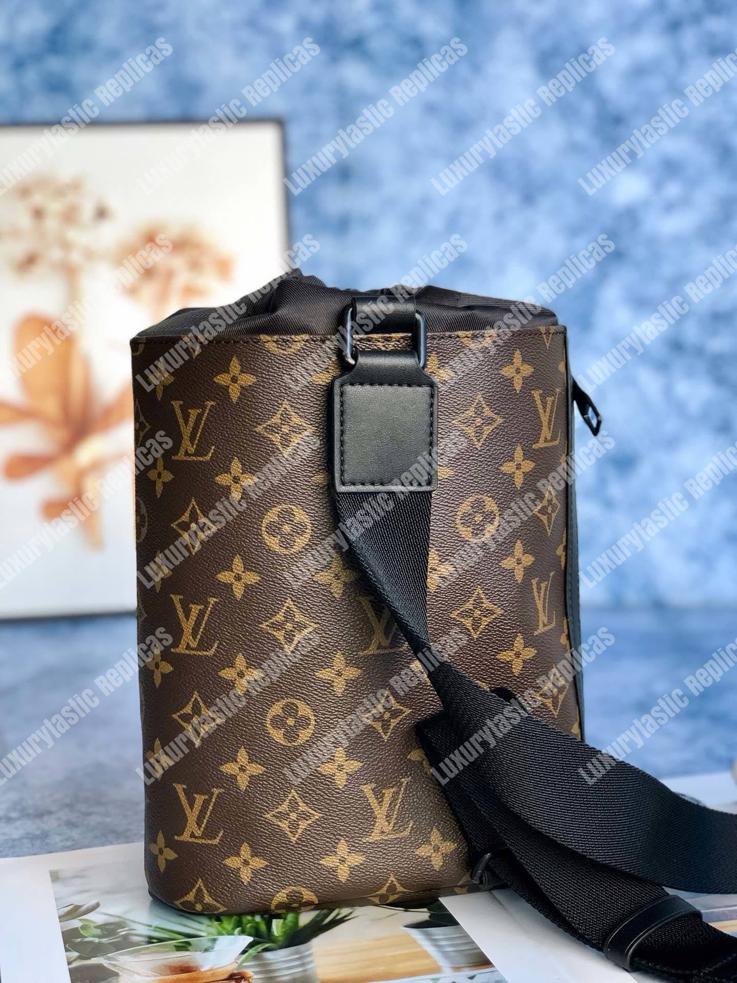 LV Chalk Sling Bag Monogram Marron