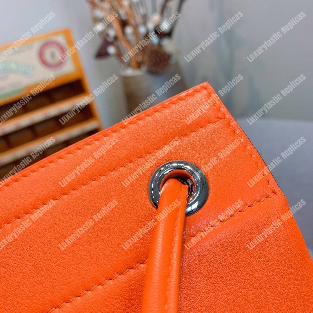 H**mes aline mini bag swift orange