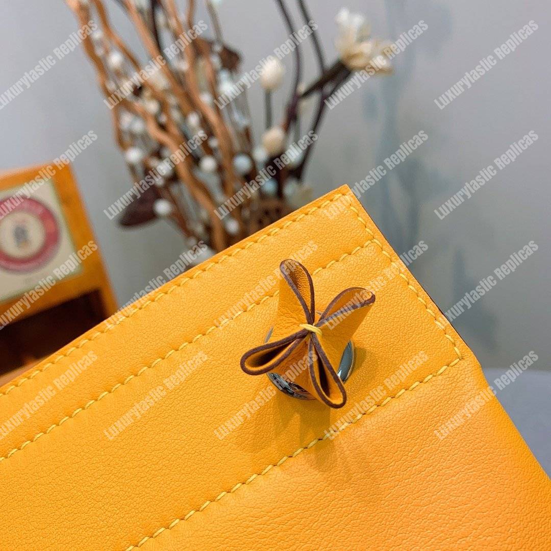 H**mes aline mini bag swift yellow soleil