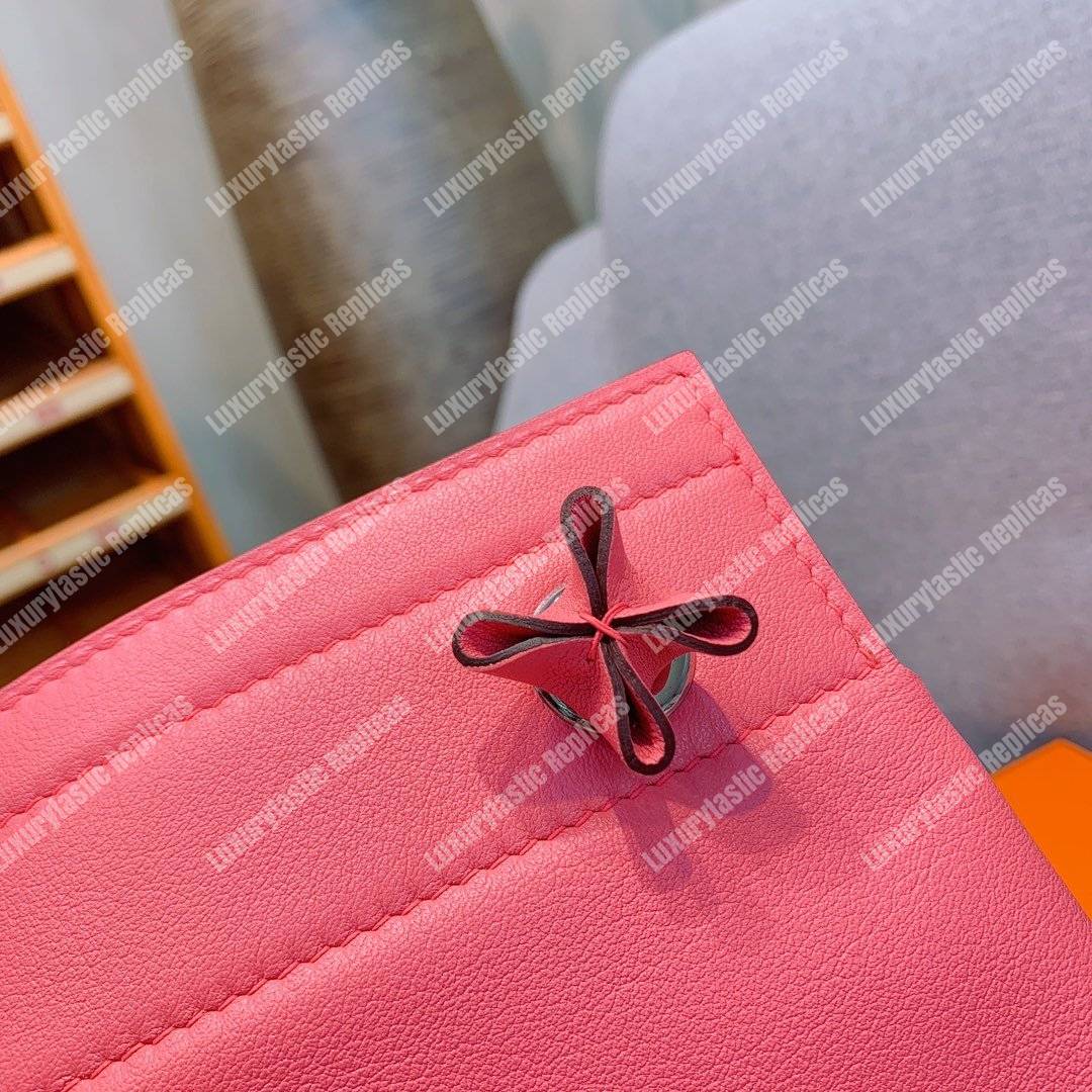 H**mes aline mini bag swift rose azalee