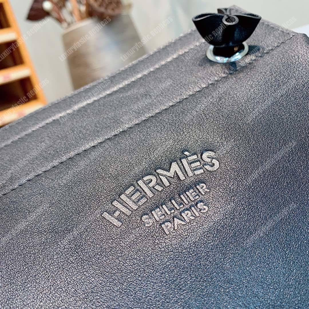 H**mes aline mini bag swift black