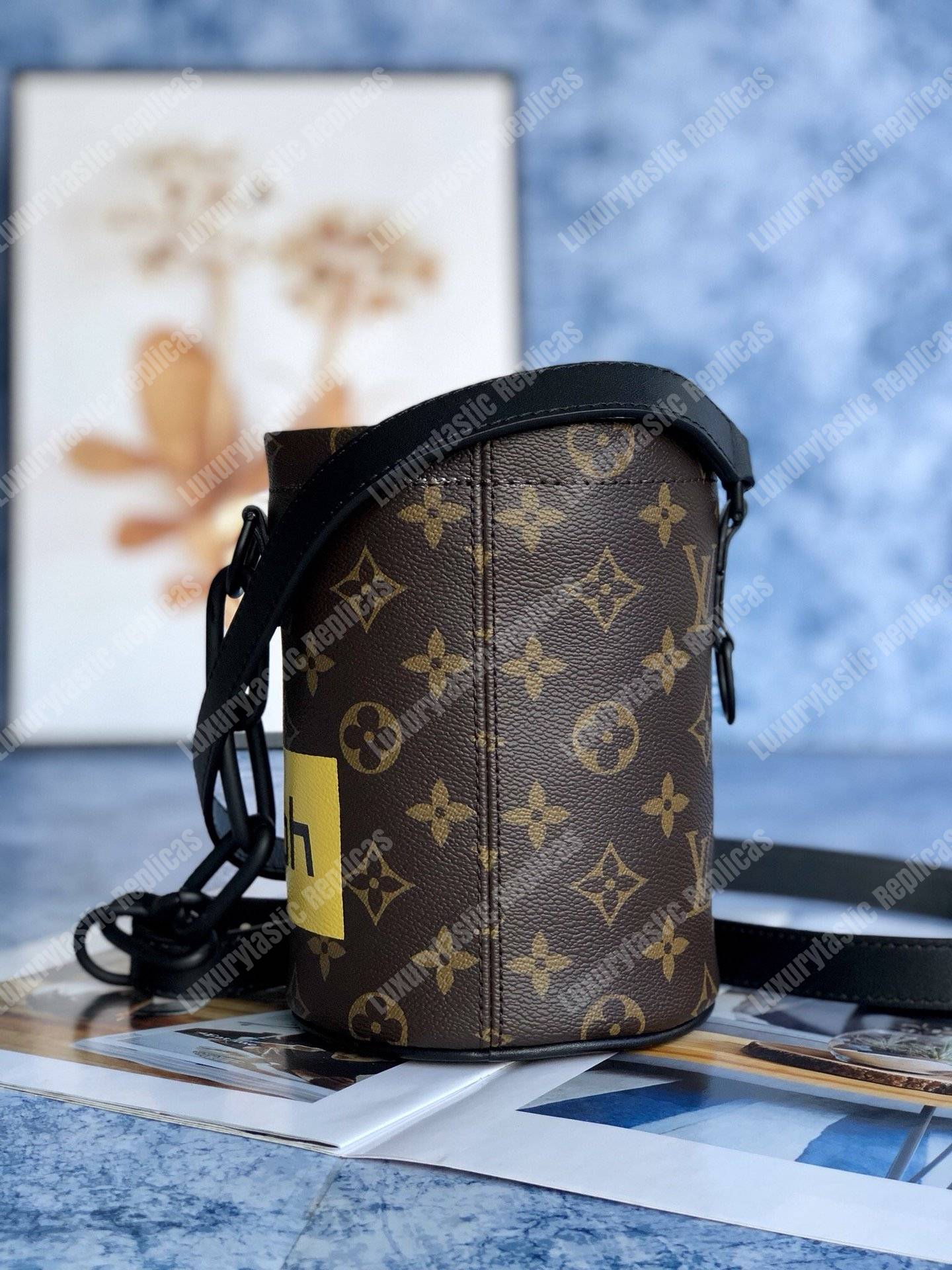 LV Chalk Nano Bag Monogram Marron