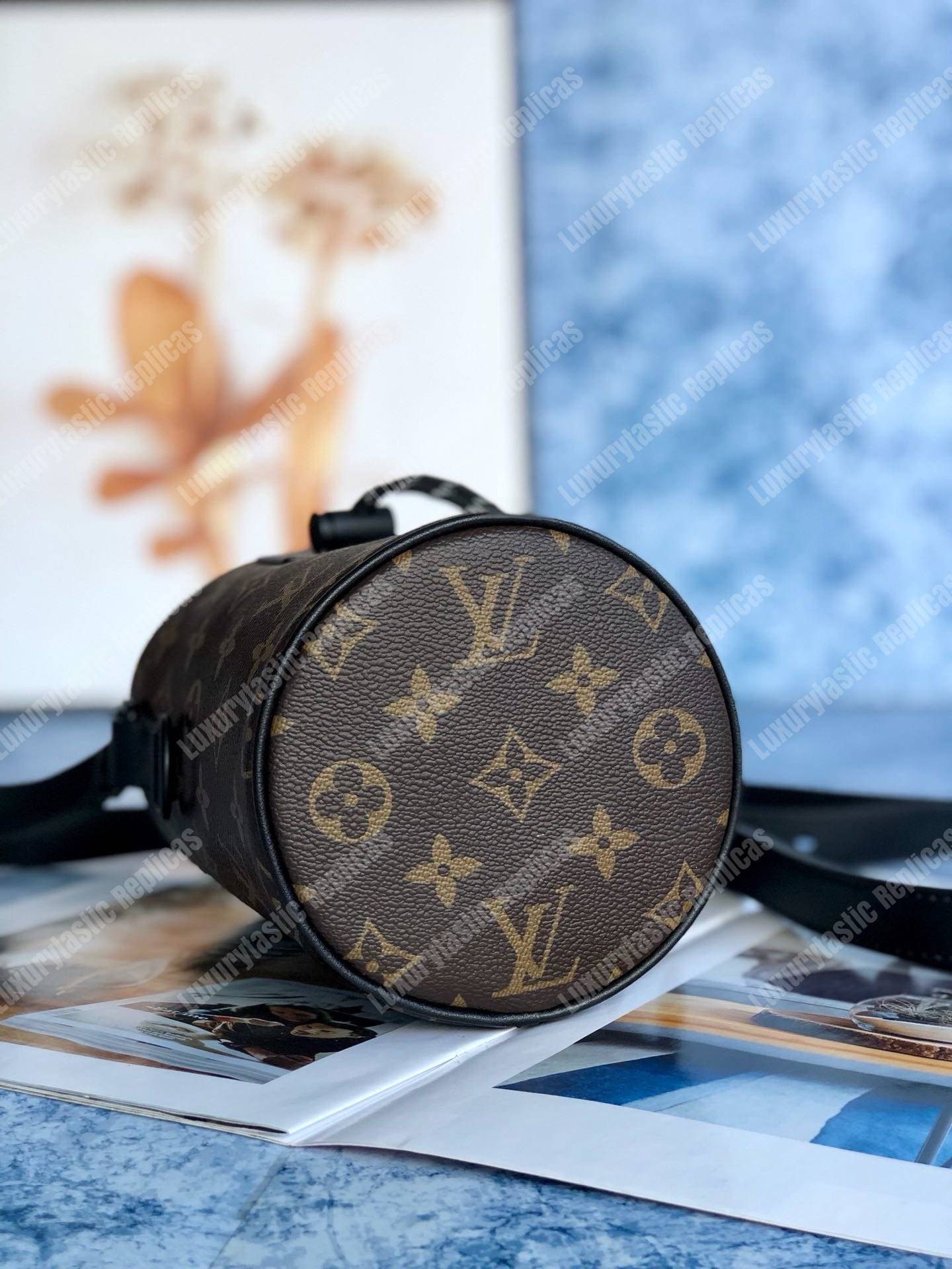 LV Chalk Nano Bag Monogram Marron