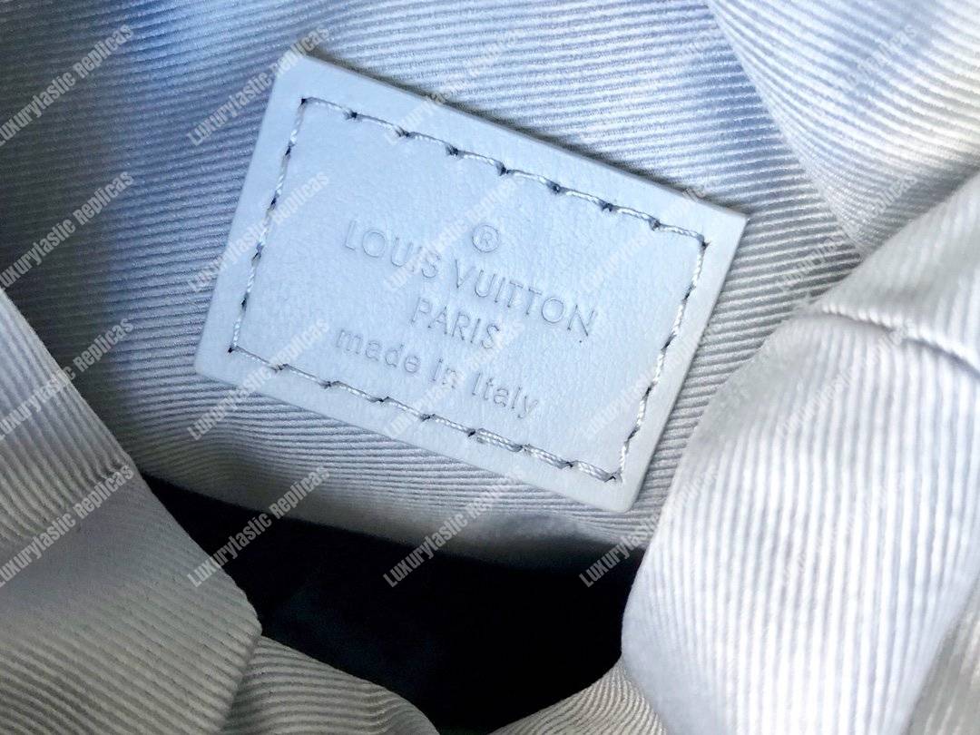 LV Chalk Nano Bag Monogram White