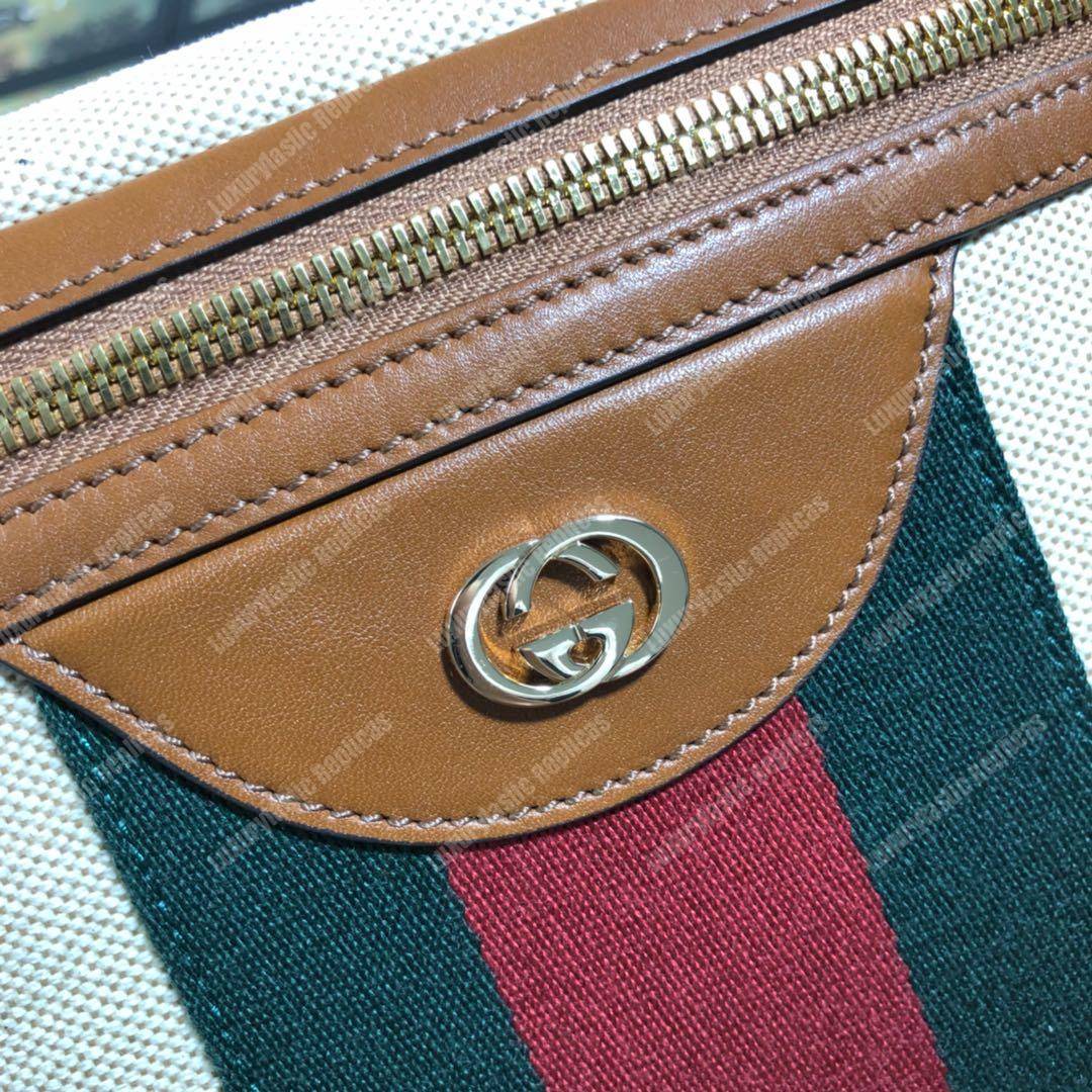 G*u*i vintage canvas belt bag