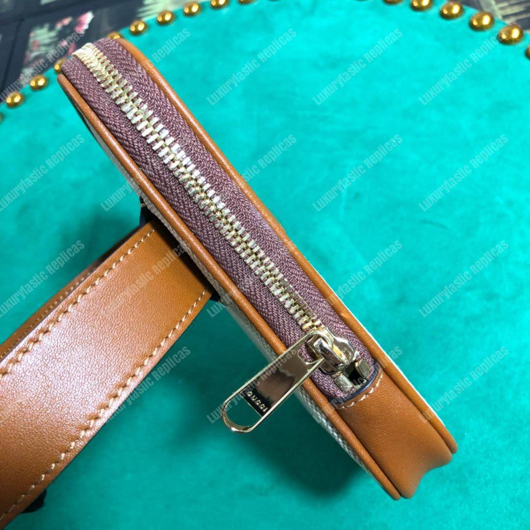 G*u*i vintage canvas belted iphone case