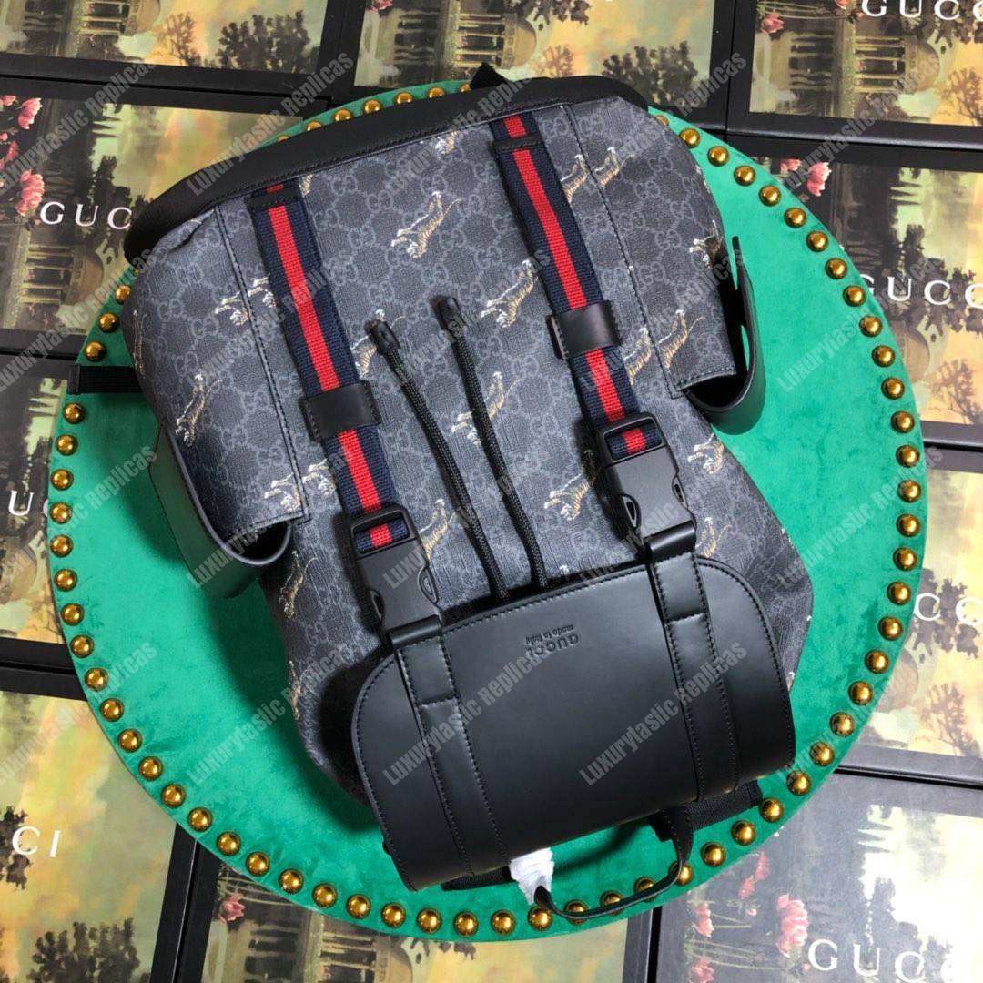 G*u*i bestiary backpack with tigers