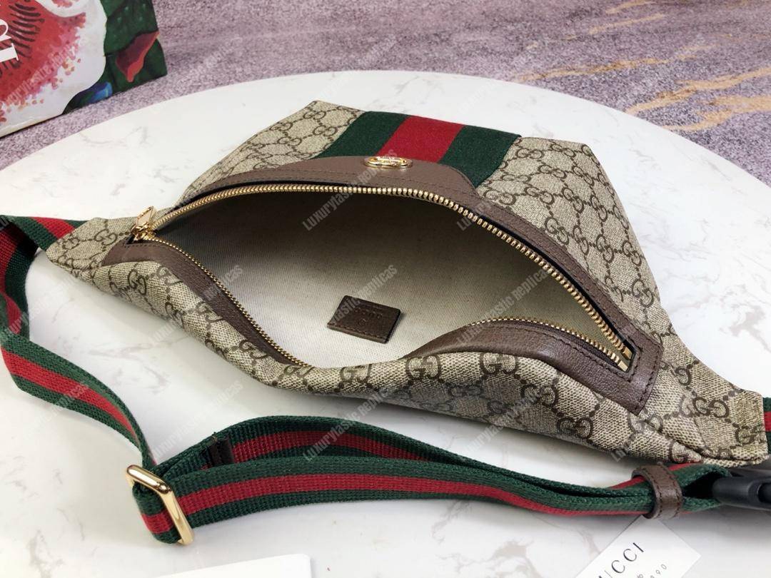 G*u*i gg sup*e canvas belt bag