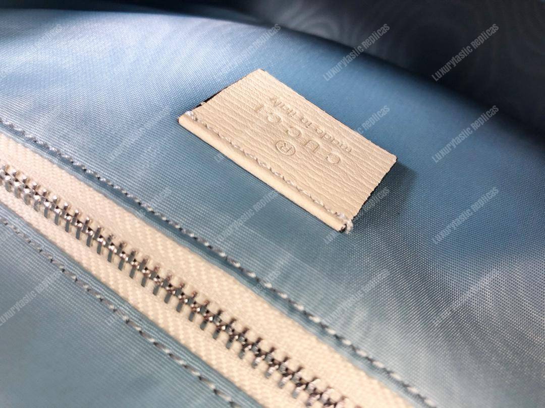 G*u*i zumi strawberry print small top handle bag