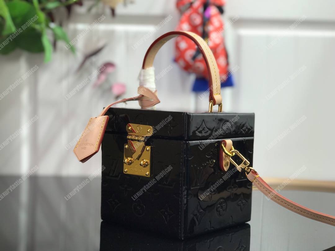 LV Bleecker Box Monogram Vernis Leather