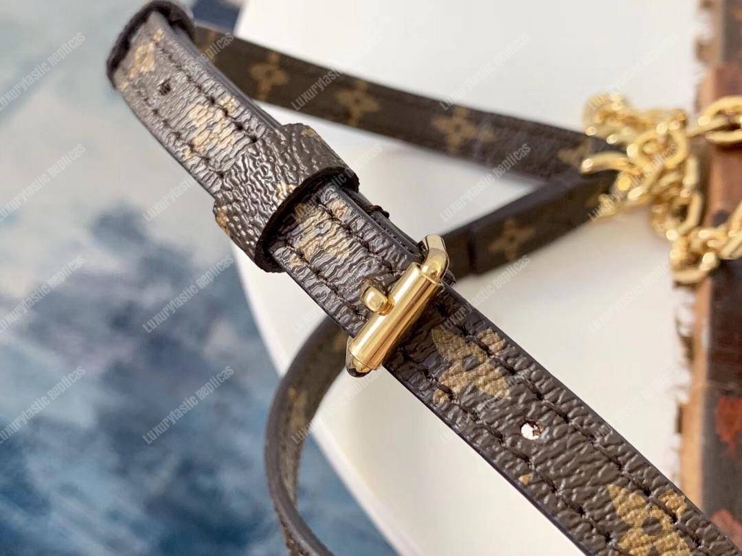 LV Pochette Verticale Trunk Monogram Reverse Canvas