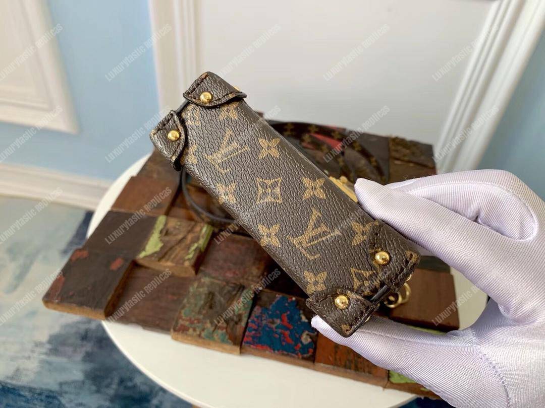 LV Pochette Verticale Trunk Monogram Reverse Canvas