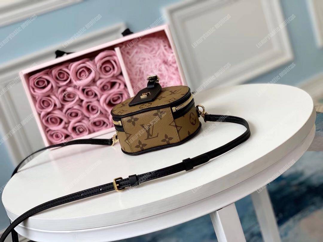 LV Mini Boîte Chapeau Monogram Reverse Canvas