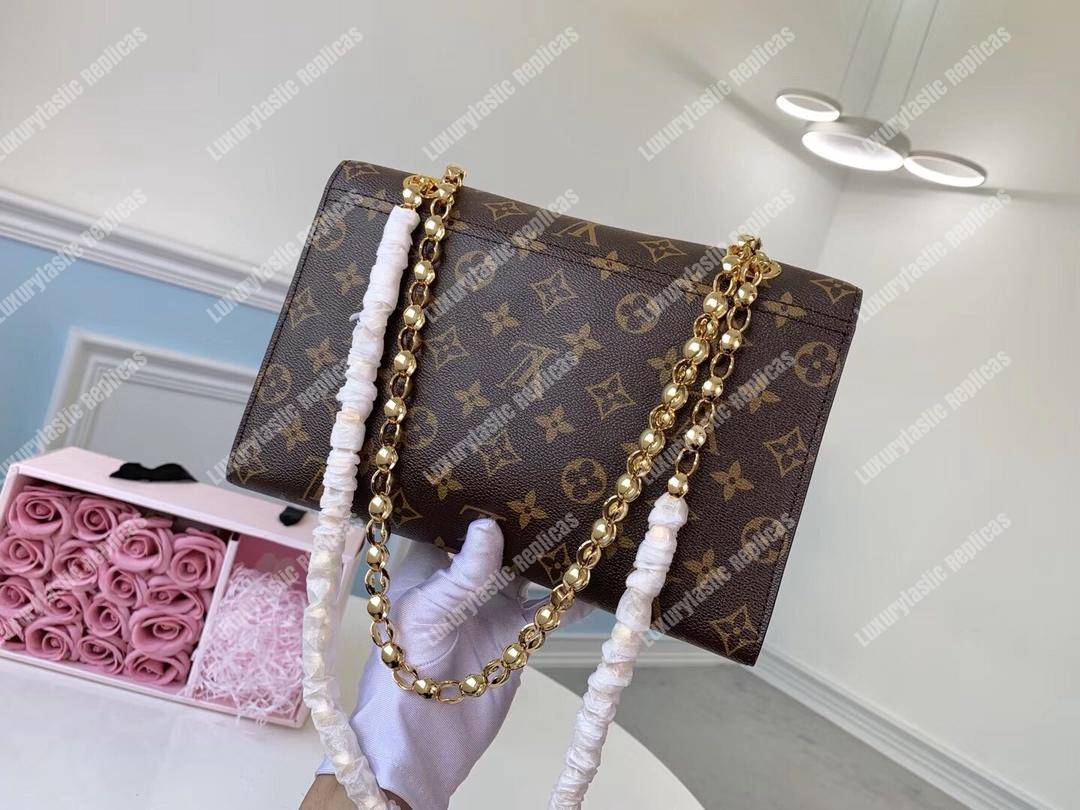 LV Victoire Bag Monogram Magnolia