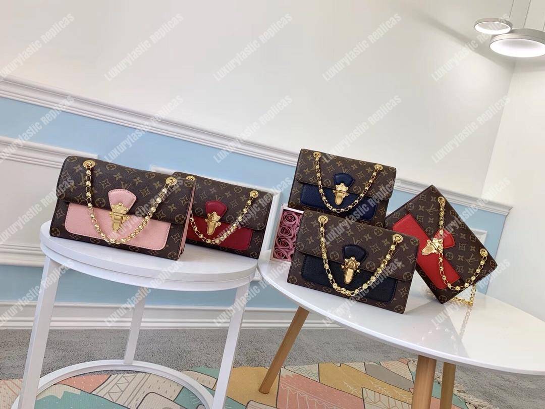 LV Victoire Bag Monogram Magnolia