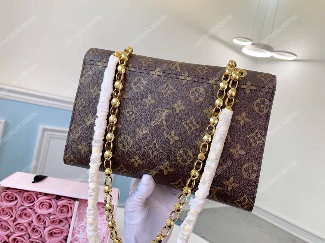 LV Victoire Bag Monogram Raisin