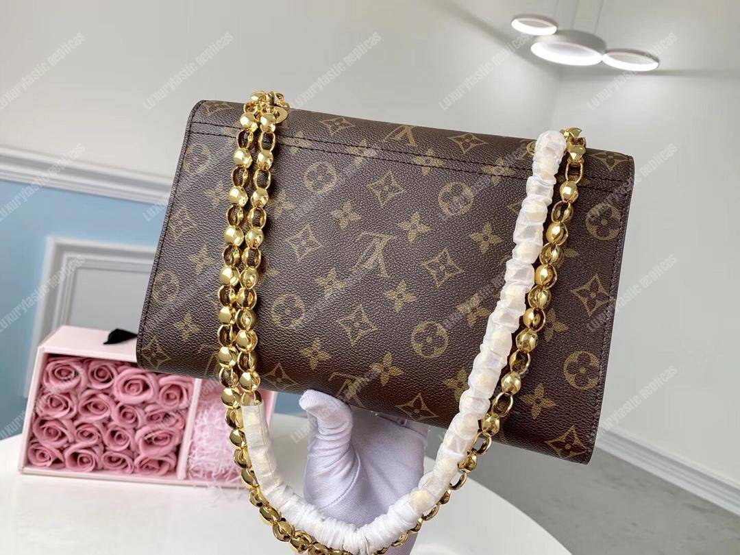LV Victoire Bag Monogram Cherry