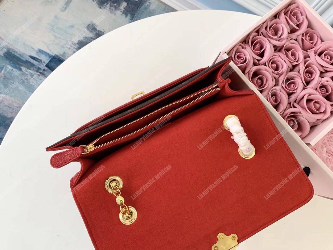 LV Victoire Bag Monogram Cherry